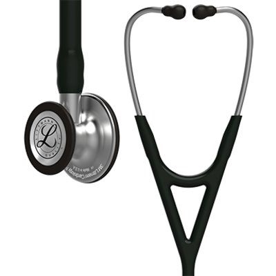 Littmann Cardiology IV Sort stetoskop med mat klokke og bøjler